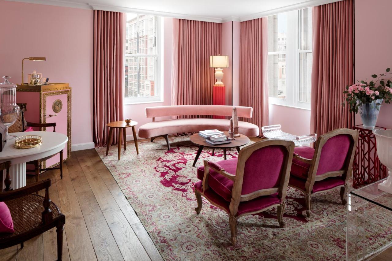 Riggs Washington Dc Hotel Luaran gambar The Pink Room