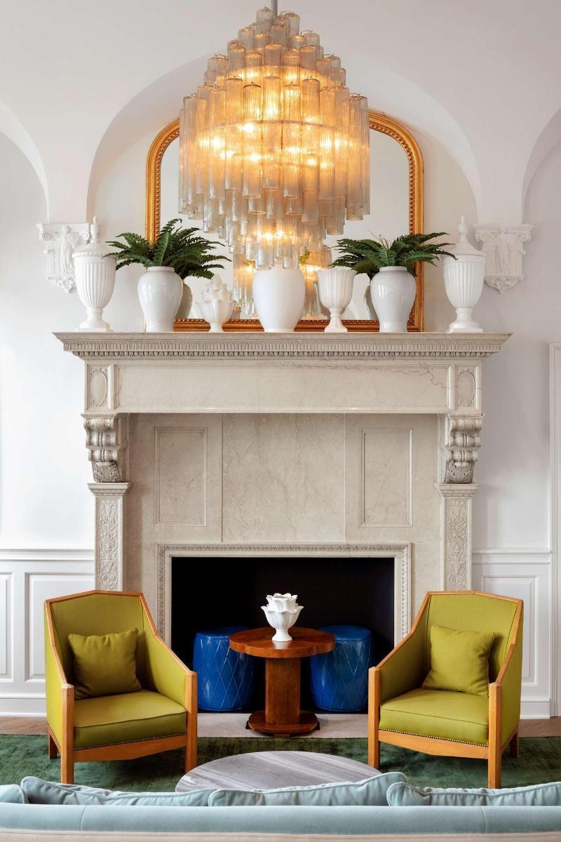 Riggs Washington Dc Hotel Luaran gambar A fireplace in the White House