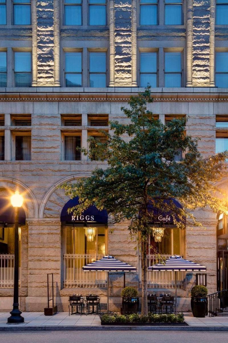 Riggs Washington Dc Hotel Luaran gambar Café Riggs
