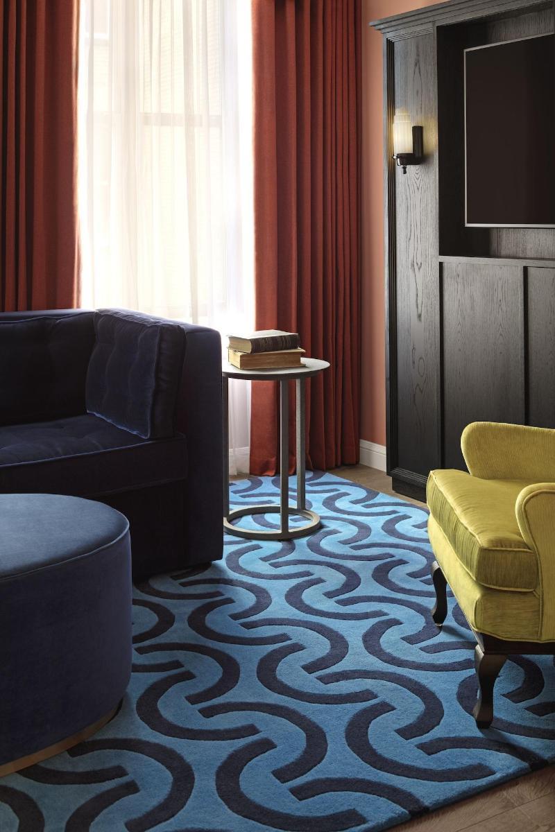 Riggs Washington Dc Hotel Luaran gambar A carpet in a living room